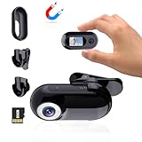 Xilecam Mini Action Cam1080P und 32 GB Speicherkarte Helmkamera Motorrad Bodycam Mini Kamera...