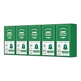 by Amazon Lungo Aluminium-Kaffeekapseln, kompatibel mit Nespresso, mittelgeröstet, 100 Stück (5...