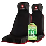 Pro2Protect (2X Test SEHR GUT) Autositzschoner Vordersitze | WASSERDICHT | 2er Set |...