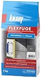 Knauf Flexfuge Universal 5 kg Basalt, universell einsetzbar für ein besonders glattes Fugenbild auf...