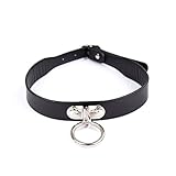Boowhol Damen Herren Halsbänder Rolle Sklavenkragen Spielen SM Bondage Punk Stil Sex kette Mit...