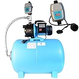 Hauswasserwerk HANDY 3000 mit Elektronische Druckschalter CSK 55D - Wasserpumpe (3000l/h 550W...
