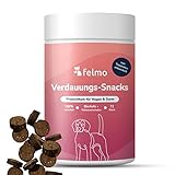 FELMO Verdauungs-Snacks für Hunde Leckerli mit Probiotika für die Förderung der Darmregulierung &...
