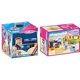 PLAYMOBIL Dollhouse 70985 Mitnehm-Puppenhaus mit Griff, Zusammenklappbar, Spielzeug für Kinder ab 4...