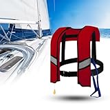 Vollautomatische Rettungsweste mit Reflektoren für Outdoor-Abenteuer, Schwimmweste, Automatische...