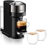 Nespresso Krups Vertuo Next Kaffeemaschine, Kaffeekapselmaschine + Origin Lungo Tassen (2 x 180 ml)...