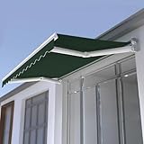 Türvordach für Eingang, Terrasse, Fenster, Garten, UV- und Regenschutz, 150 x 100 cm, perfekt für...