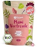 PregniVital® - Mami Vorfreude - BIO Schwangerschaftstee 1. 2. 3. Trimester - Hebammen-Kräuter für...