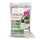 LERAVA® Perlite für Pflanzen [Bio] - 3L - Optimale Blumenerde Beimischung, Natürlich &...