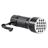 Yuecoom UV-Schwarzlicht-Taschenlampe, 21 Wiederaufladbare LED-Taschenlampen, Wasserdicht, Tragbar,...