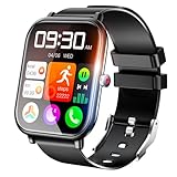 Smartwatch für Herren Damen, Fitness Tracker, 1,9 Zoll HD-Bildschirm Smartwatches, Fitnessuhr,...