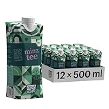 Ocha-Ocha® Tee Getränk - Bio-Minztee trinkfertig & zuckerfrei - 12x500ml Pack - 100% Pfefferminze...