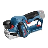 Bosch Professional 12V System Akku Handhobel GHO 12V-20 (max. Hobelbreite: 56 mm, ohne Akkus und...