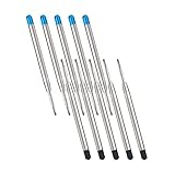 10 x Kugelschreiberminen, Metall Kugelschreiber Ersatzminen für G2-Format, Kompatible Parker...