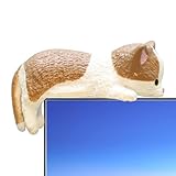 Kleine Katzenfiguren, Miniatur-Katzenstatue, niedliche Dekoration für Computer-Monitor,...