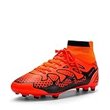 DREAM PAIRS Fußballschuhe Herren Top Professionelle Athletics Trainingsschuhe Schnürsenkel...