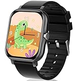 kaacly Smartwatch Kinder für Mädchen Jungen Geschenk mit 1,57 Zoll DIY Gesicht Lernen Karten Musik...