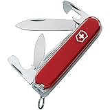 Victorinox, Schweizer Taschenmesser, Recruit, Multitool, Swiss Army Knife mit 10 Funktionen, Klinge,...