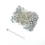 100 Perlennadeln Perlen Anstecknadeln Hochzeitsnadeln Nadel D 6mm L 65mm Pelkopf Dekonadel,...
