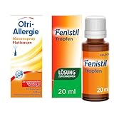 Otri-Allergie Nasenspray Fluticason (6 ml) + Fenistil Tropfen (20 ml): Effektive Linderung bei...