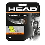 HEAD Unisex-Adult Velocity MLT Set Tennis-Saite, Gelb, 1.25 mm / 17 g