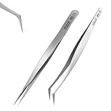 stedi 2PCS Präzisionspinzetten Set, Modell Hobby Making Tools,...