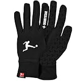 Derbystar Jungen Bundesliga v22 Fingerhandschuhe, Schwarz, 6