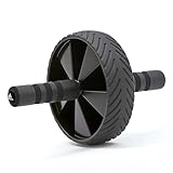 adidas Bewegungsrad Ab Wheel Bauchtrainer für zuhause-anspruchsvolles Home Workout für den...