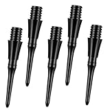 MageRabbit 100 Stück Kunststoff-Dart-Spitzen, 2BA-Gewinde, weiche Dart-Spitzen (100)