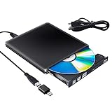 Externe USB 3.0 Blu Ray CD DVD Laufwerk, Type C Bluray CD DVD RW Rom für PC MacBook
