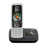 Gigaset C430A - Schnurloses DECT-Telefon mit Anrufbeantworter und Freisprechfunktion, klassisches...