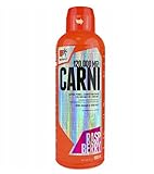 Extrifit Carni Liquid | 1 Liter | Geschmack: Raspberry / Himbeere | hochdosiert 120000 mg je 100ml |...