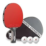 JOOLA Profi Tischtennisschläger Rosskopf Carbon, ITTF zugelassen, für fortgeschrittene Spieler,...