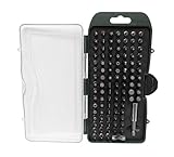 Brüder Mannesmann Bitsatz, 100-teilig - Bit-Set aus Chrom-Vanadium-Stahl - mit allen gängigen...