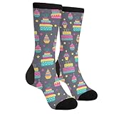 Alles Gute Zum Geburtstag, Grau Unisex Arbeitssocken Atmungsaktiv Business Socken Rutschfeste...