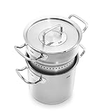Fissler Original-Profi Collection Multistar/Edelstahl-Topf (Ø 20 cm, 6 L) hoher Spargel-Kochtopf...