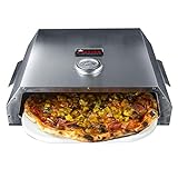 ACTIVA Pizza Box 2020, Edelstahl Pizzaaufsatz ca. 44,5 x 13 x 35,5 cm, BBQ-Pizzaofen mit...