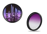 77mm Professional Farbverlaufsfilter lila Farbfilter Graduated 77 mm dHD DIGITAL