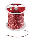 kwb Maurerschnur 100m, 1,2mm Stärke, Nylon Richtschnur in Rot - Belastbar, reißfest und vielseitig...
