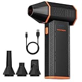 WOLFBOX MF50 Electric Air Duster-110000RPM Super Power Cordless Air Duster, 3-Gang einstellbare...