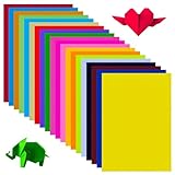 100 Blatt Buntes Papier A4, 20 leuchtende Farben,21,0 x 29,7 cm Tonpapier Bunt, Malpapier Kinder...