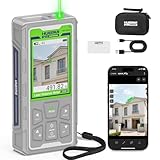 Huepar Pro Laser Entfernungsmesser 150m - im Freien Digitaler Laser Messgerät mit Kamera,...