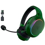Razer Barracuda X Phantom Green Edition - Kabelloses Multi-Plattform Gaming Headset (285g, Triforce...
