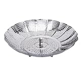 Dampfeinsatz Topf, Einstellbar DäMpfeinsatz Durchmesser Offen 27cm, Edelstahl Dampfgarer, Garsieb...