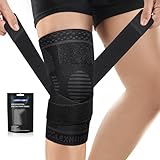 Lexniush Kniebandage für Damen Männer, Kompression Kniestütze mit Riemen für Knieschmerzen,...
