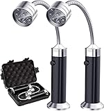 DailyAdorn Grill Licht, Magnetische Grilllampe Outdoor BBQ Licht Set Flexibel Grill Lampen Grill...