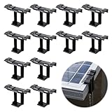 Solarpanel Wasserablauf Clips, Solarpanel Schlammentfernungsclip, Solarmodul Wasserablauf Clips, 12...