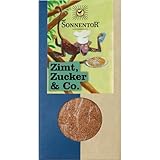 SONNENTOR Bio Zimt, Zucker & Co Gewürzmischung, 90g, Süße Gewürzzubereitung mit Zimt, Kardamom...