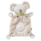 Fehn Schmusetuch Baby Schnuffeltuch mit Koala Köpfchen - Kuscheltuch für Neugeborene - Kuscheltier...