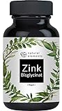 Zink 25mg - 365 Tabletten - Premium: Zink-Bisglycinat (Zink-Chelat) von Albion® - Laborgeprüft,...